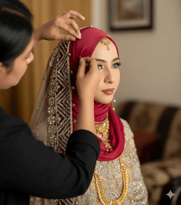 Orna / Hijab Setting