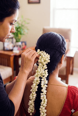 Hair Flower Setting